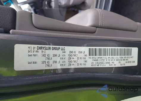 2012 Jeep Grand Cherokee Laredo из США, поврежденный, VIN 1C4RJEAG6CC150906